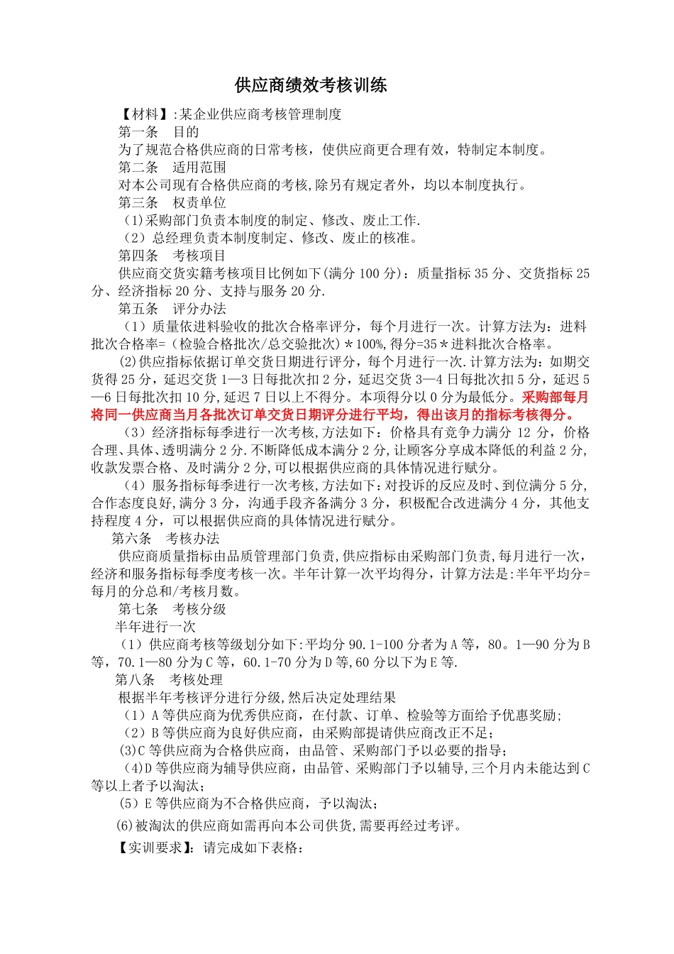 供应商绩效考核报告_第1页