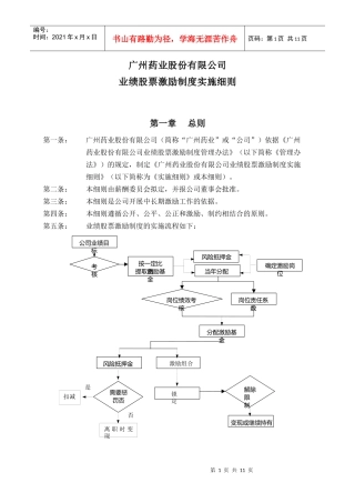 广州药业实施细则