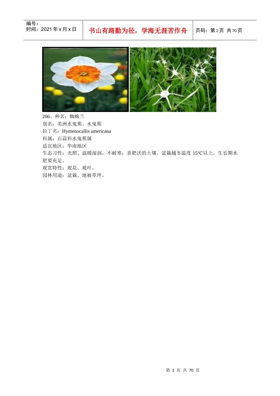 常见园林植物(广东省)2_第2页