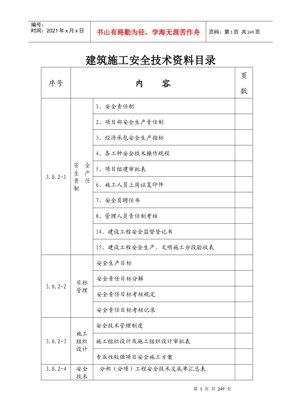 建筑施工安全技术资料(DOC 198页)_第1页