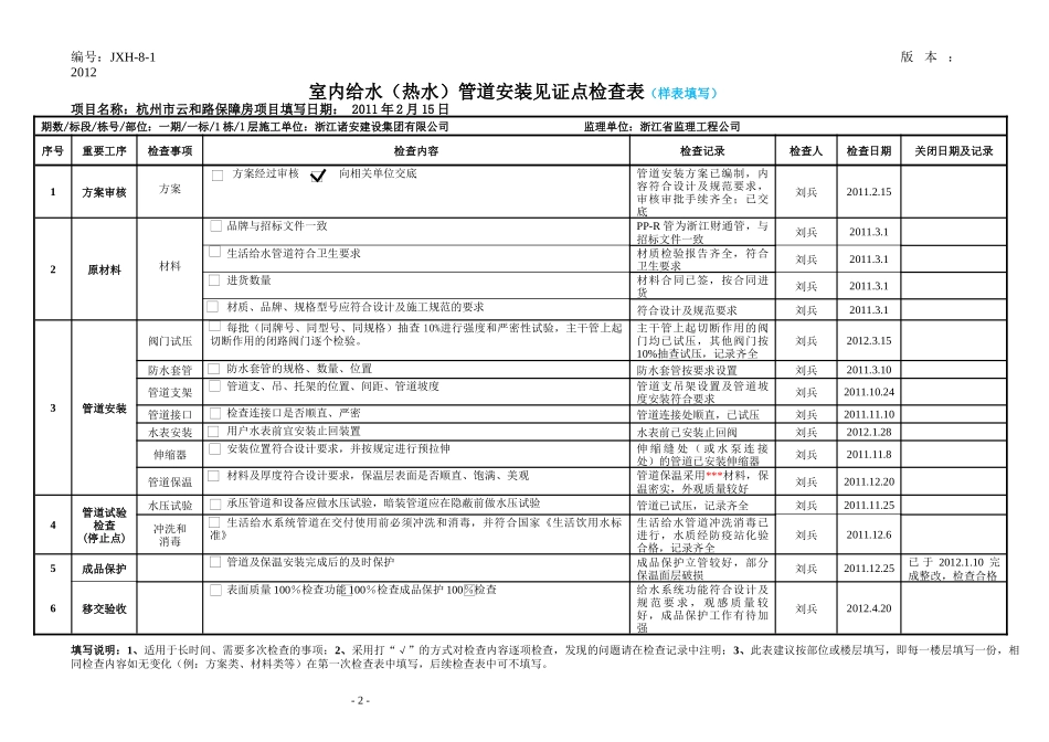 工程精细化管控表格_第2页