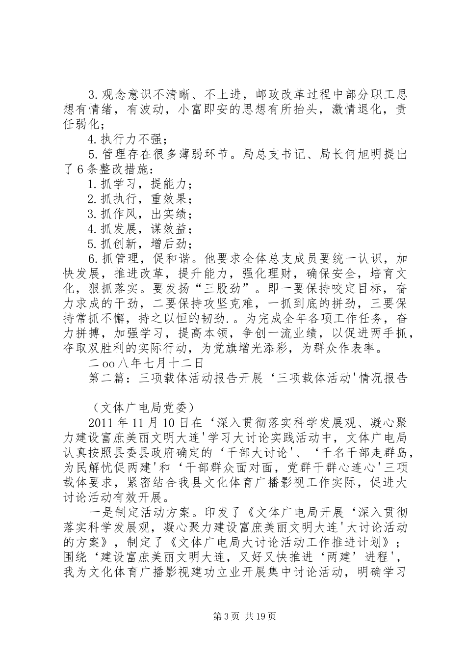 领导班子三项活动报告_第3页