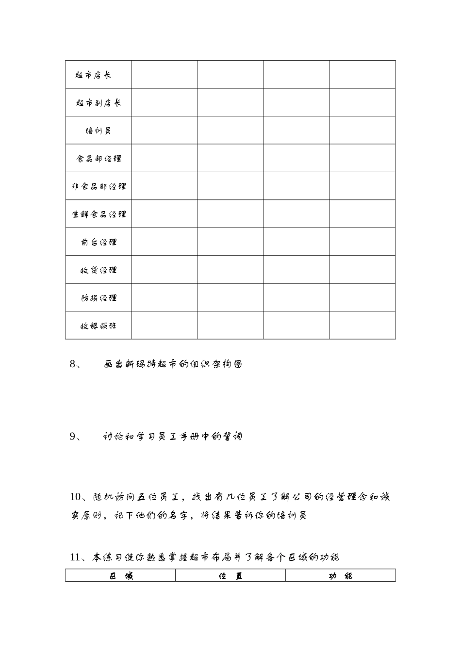 某某超市见习人员管理培训课件_第3页