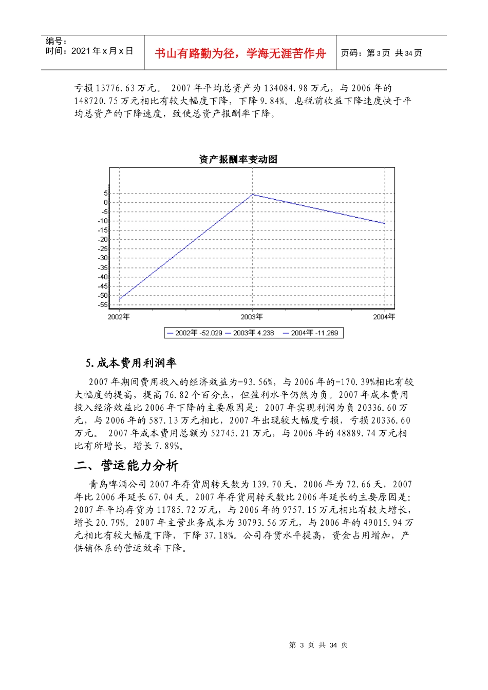 某公司财务资产结构分析_第3页