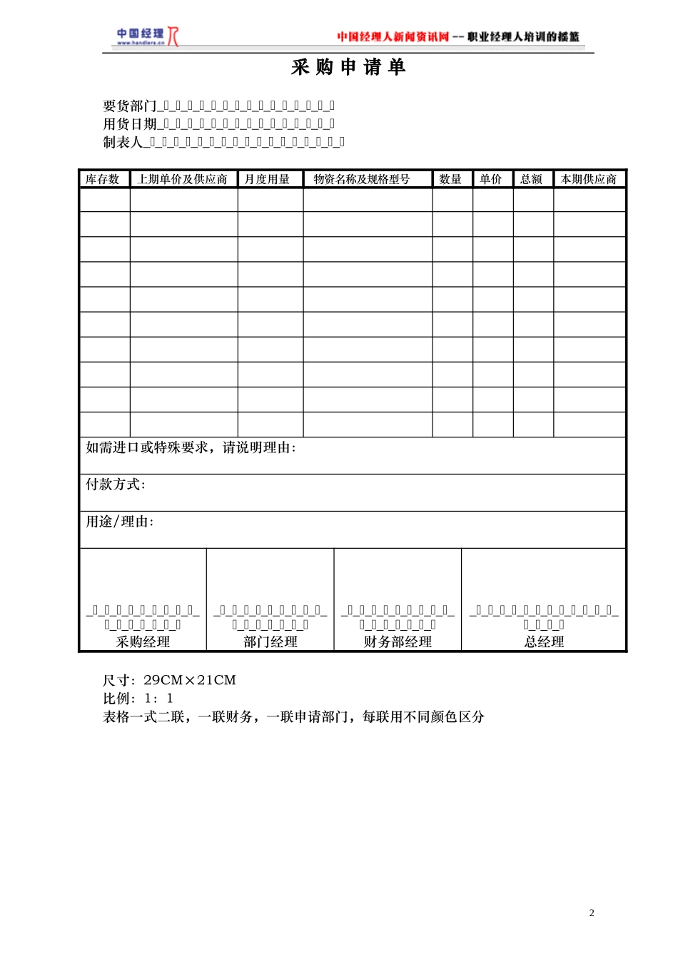 星级酒店财务部表单_第2页