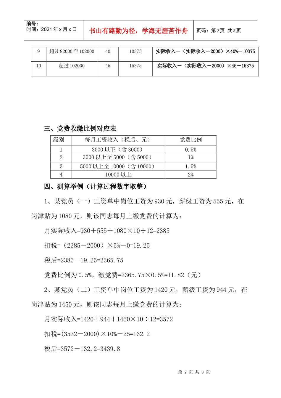 党费计算方法(08)doc-个人所得税计算方法_第2页