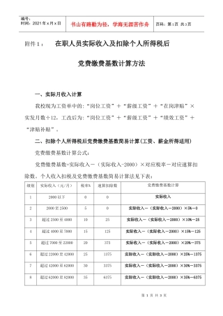 党费计算方法(08)doc-个人所得税计算方法