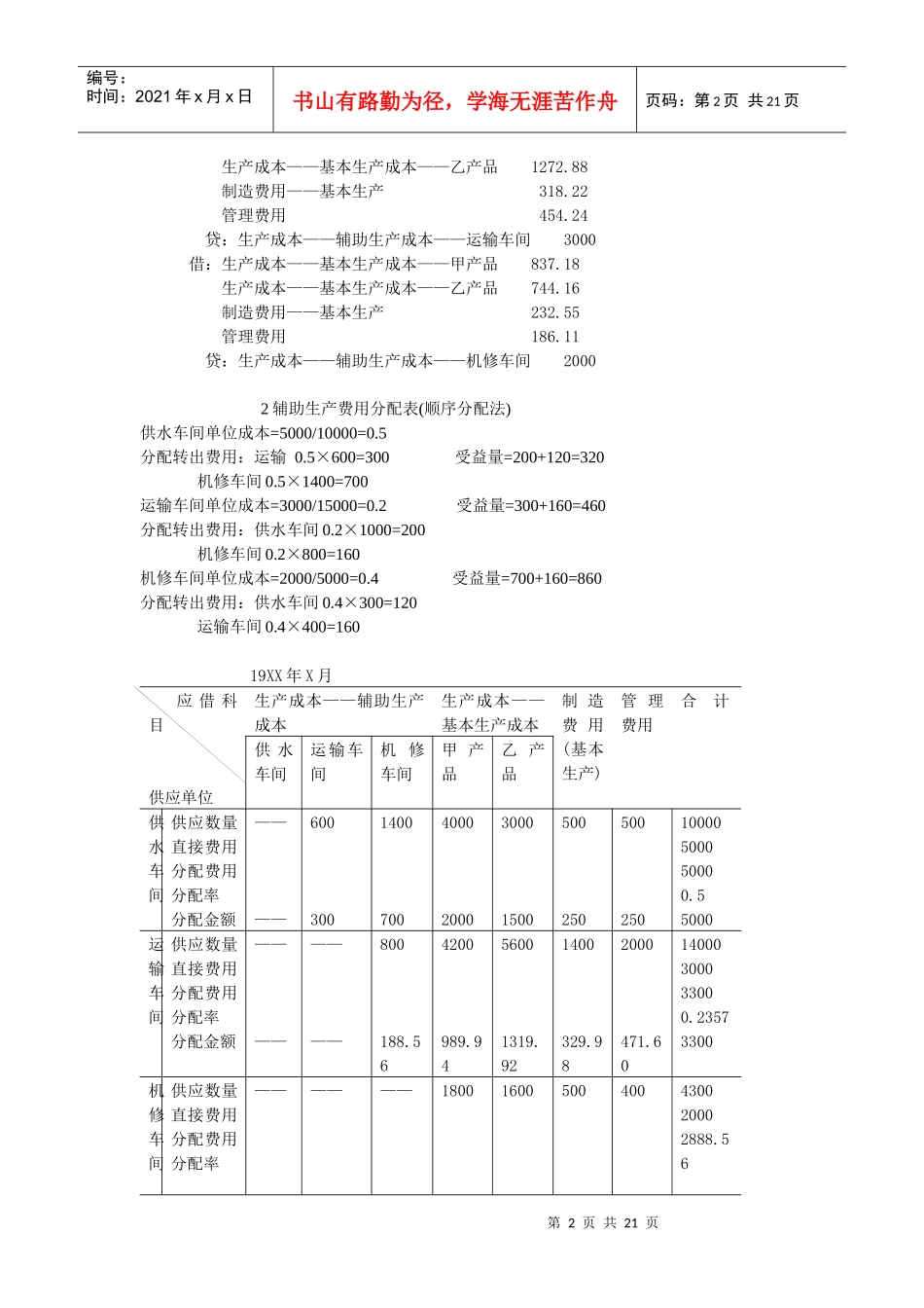 成本会计学第1次_第2页