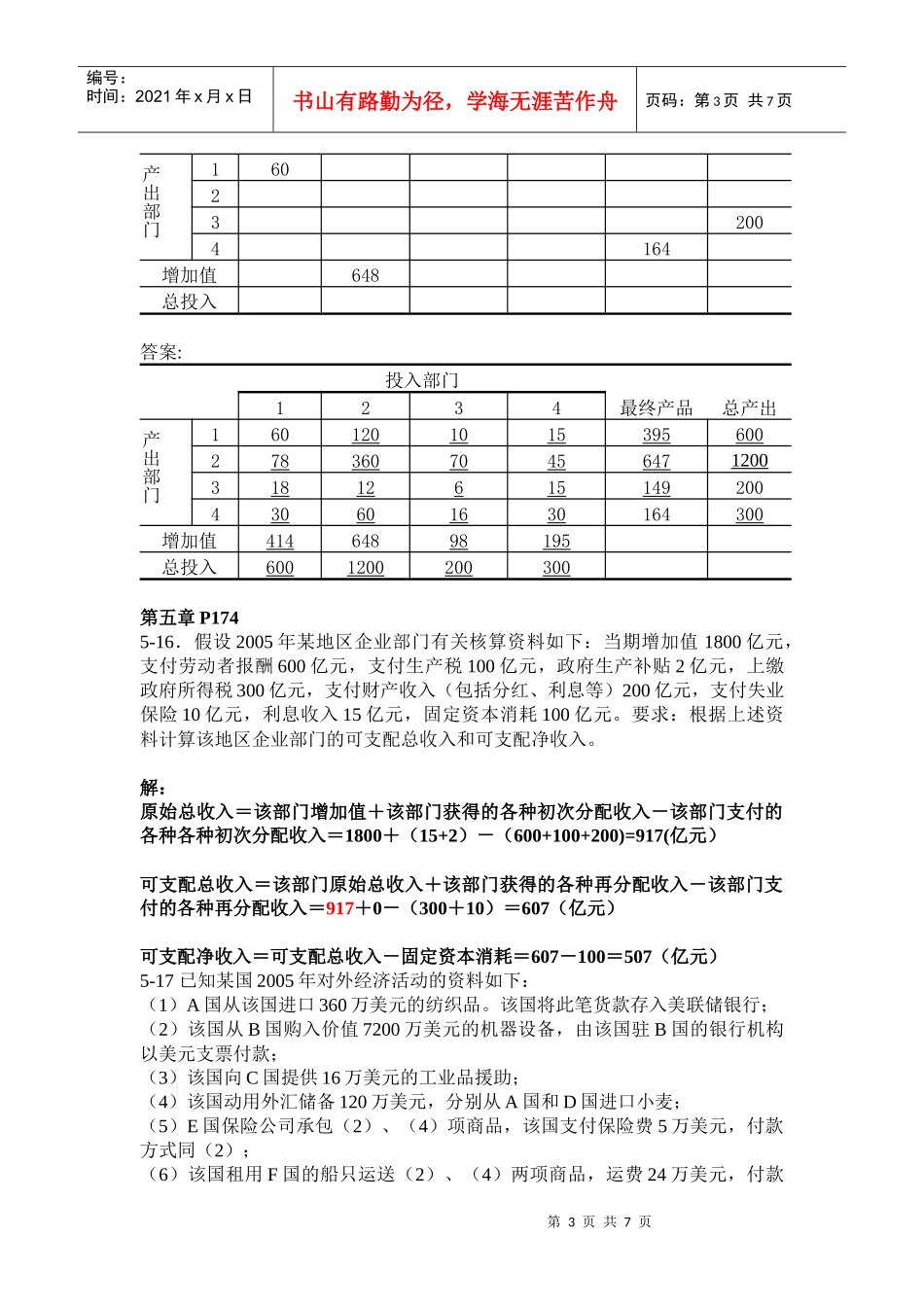 国民经济统计学复习资料_第3页