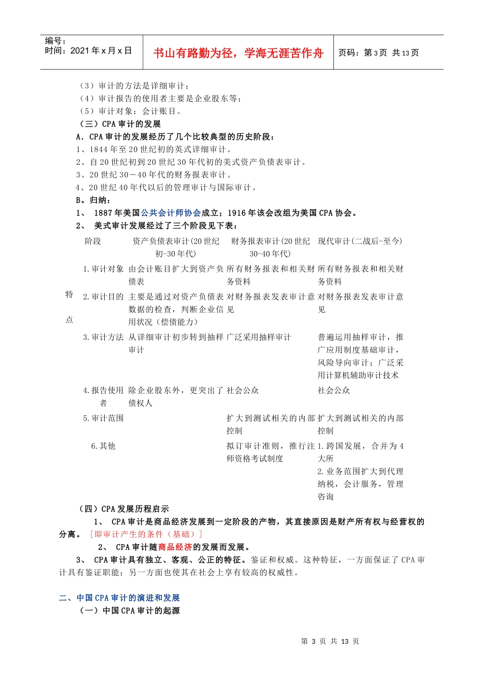 CPA审计的起源、发展与性质_第3页