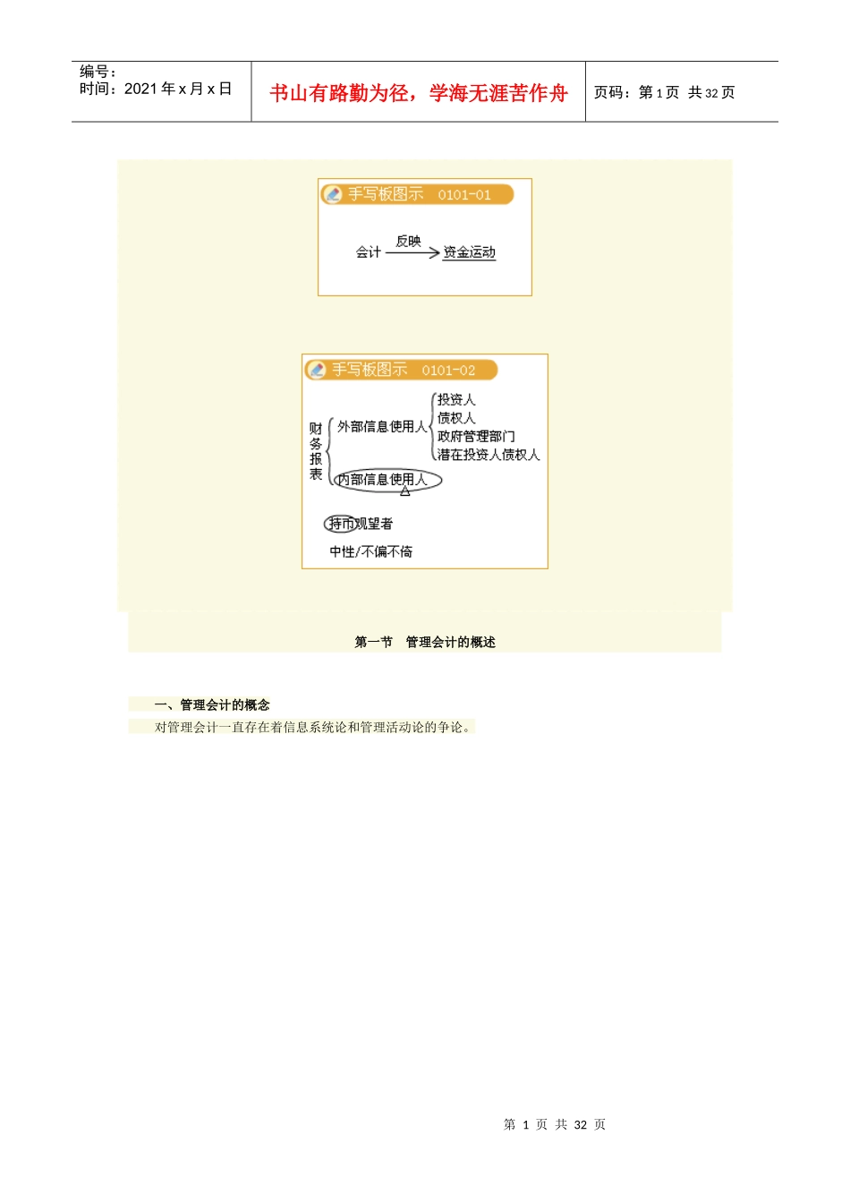 管理会计基础知识_第1页