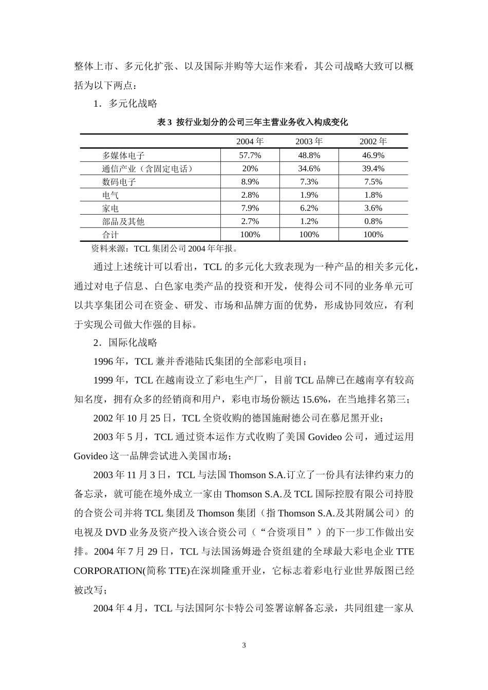 某著名家电企业战略及财务分析报告_第3页