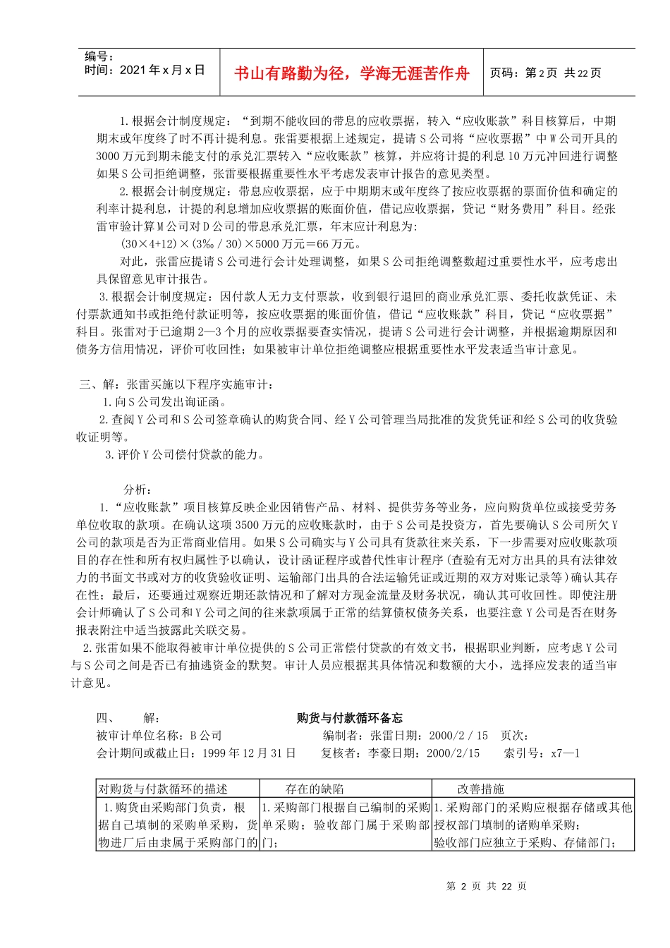 财务审计案例分析doc19_第2页