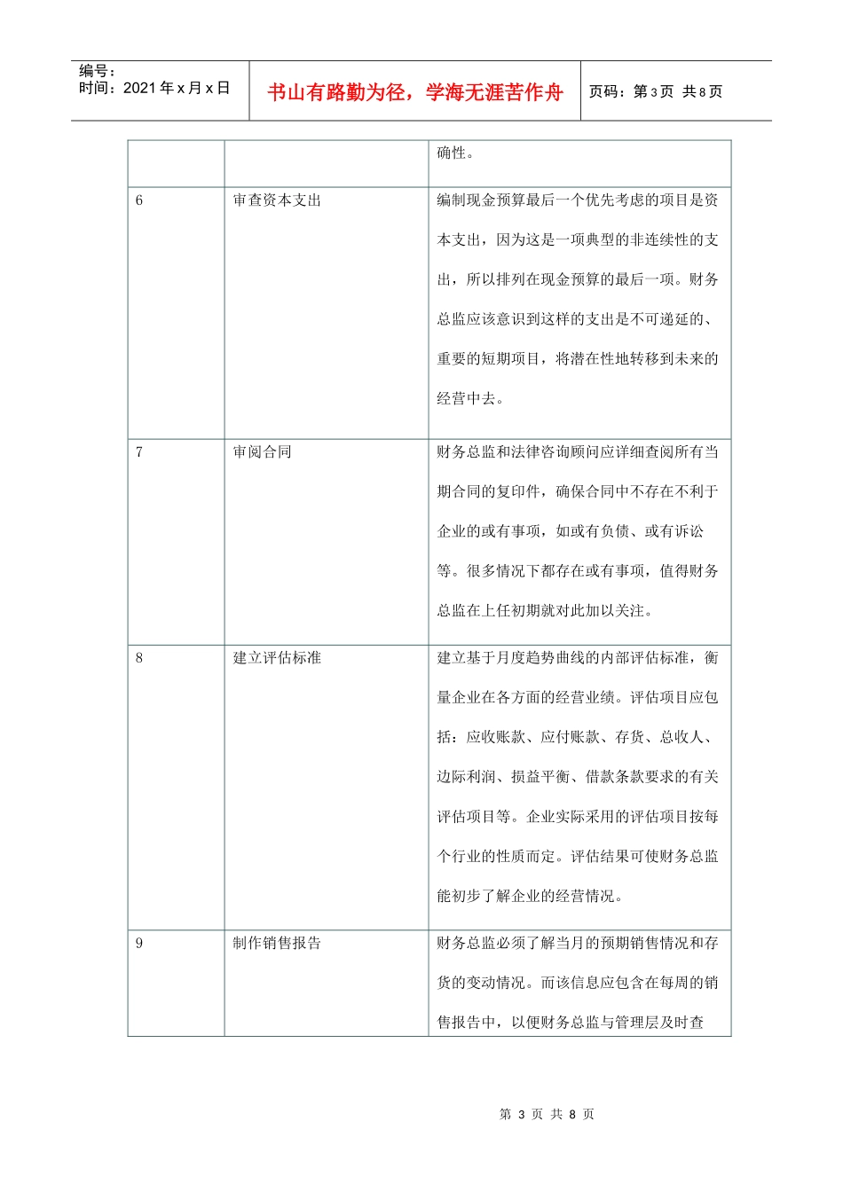 新上任财务总监工作清单[1]_第3页
