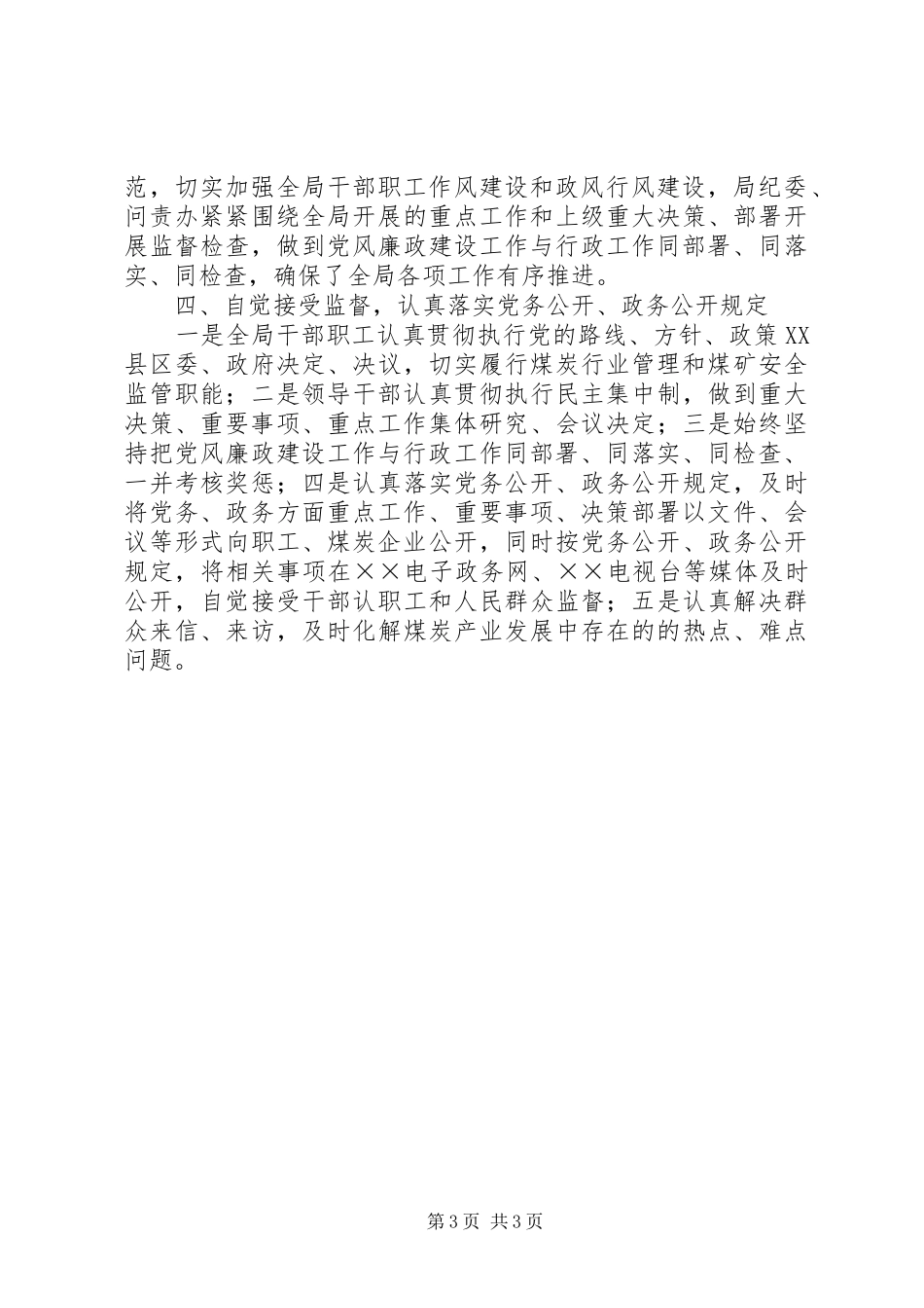 煤炭社会评价检查贯彻落实报告_第3页
