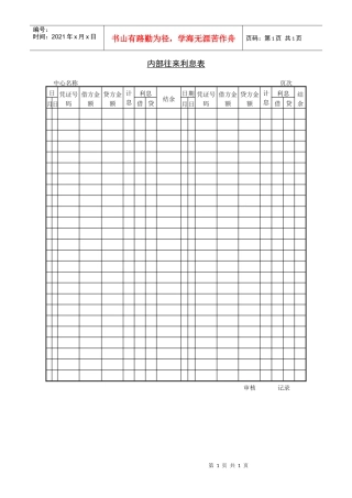 财务各类表格汇萃(doc 99页)8