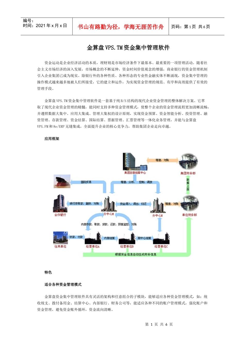 资金运动是企业经济活动的本质，理财则是市场经济条件下最基本、_第1页