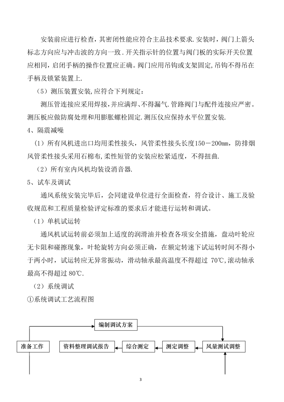 人防通风安装施工方案_第3页