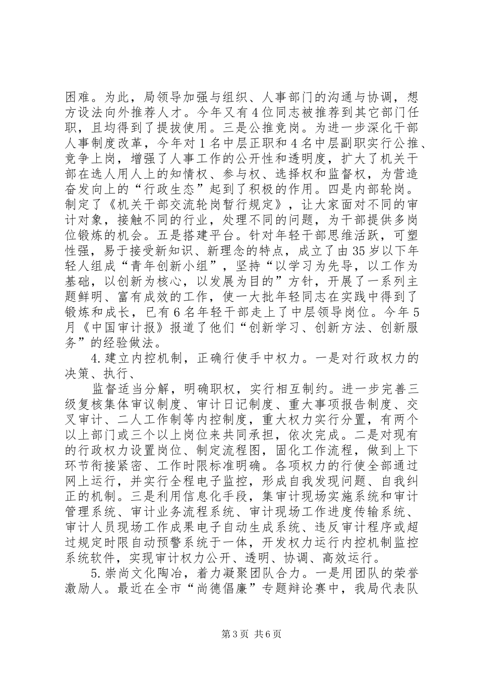 加强审计队伍建设的调研报告范文_第3页