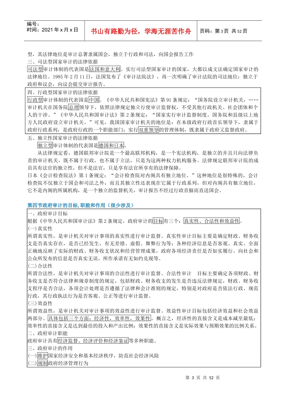 财政审计应试精华(第4版)_第3页