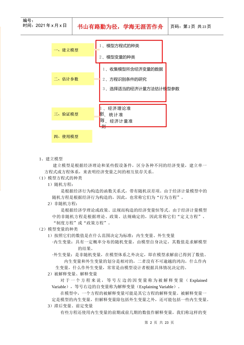 经济计量学 教程_第2页