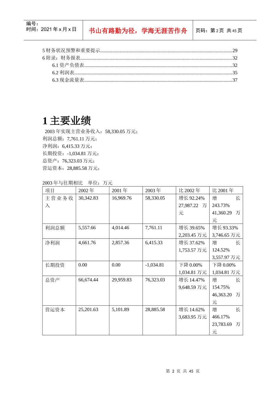 KPA公司财务状况综合分析_第2页