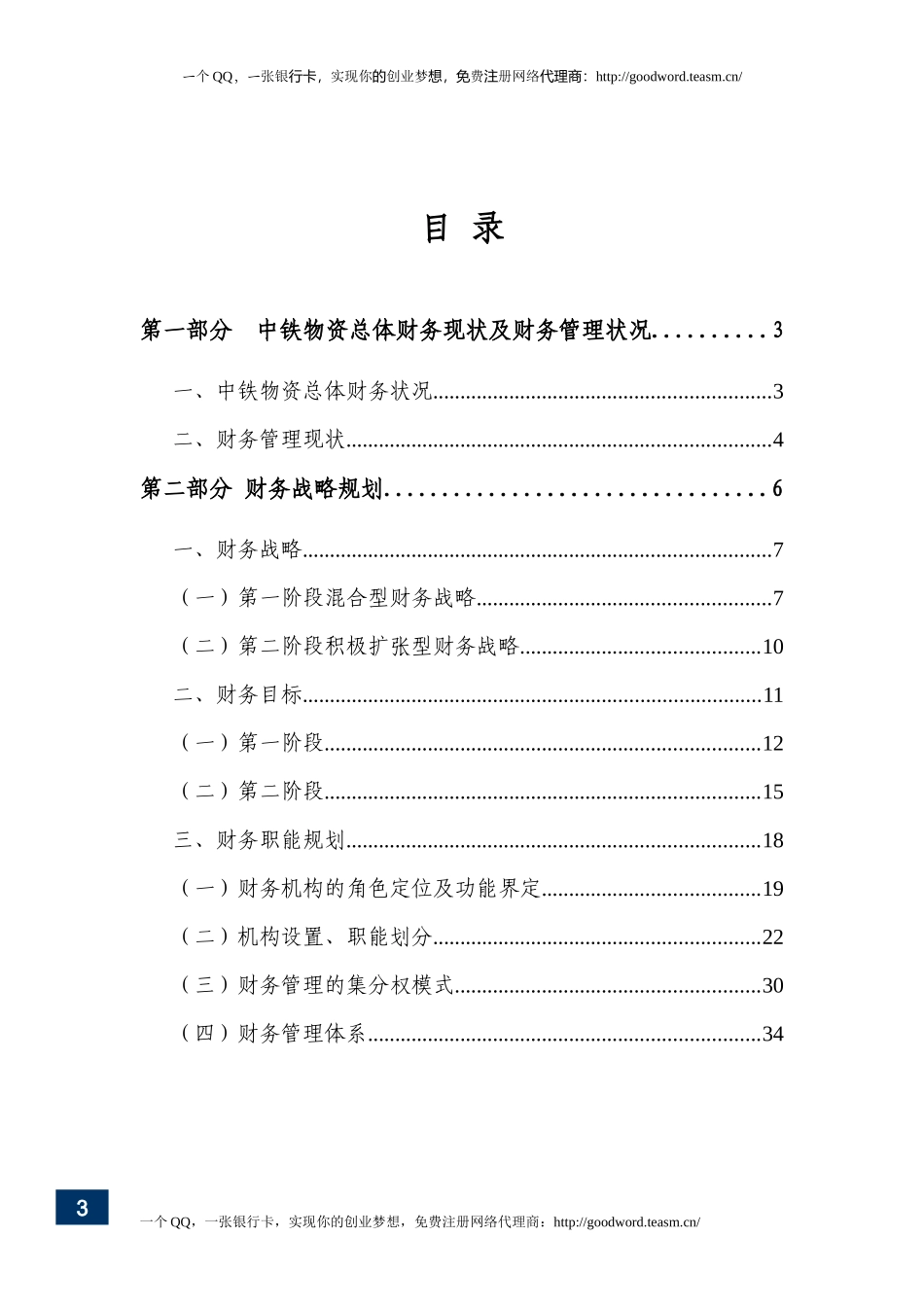 物资总公司财务战略规划_第3页