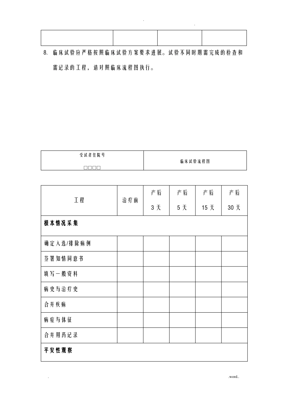 临床试验观察表_第3页