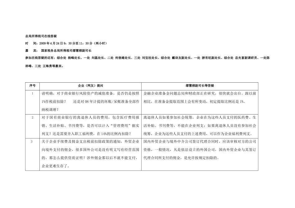 总局所得税司在线答疑_第1页
