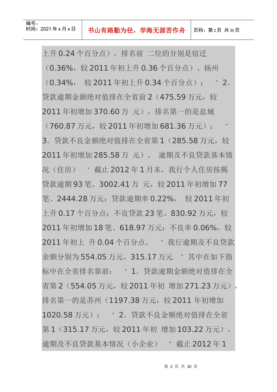 不良贷款典型案例及财务知识分析_第2页