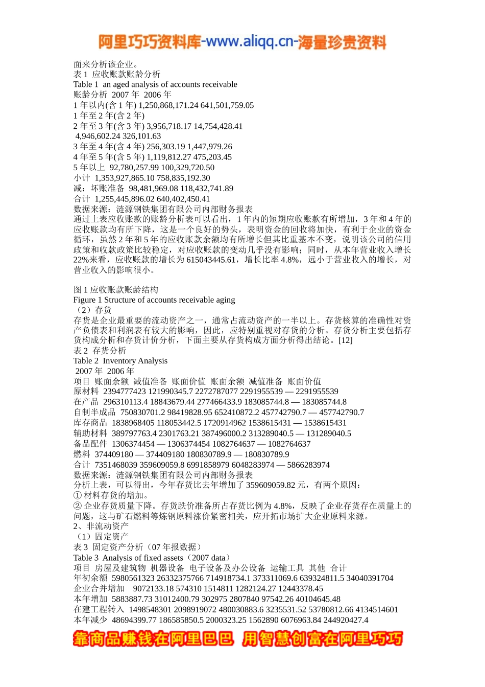 涟源钢铁集团有限公司财务分析与评价_第3页