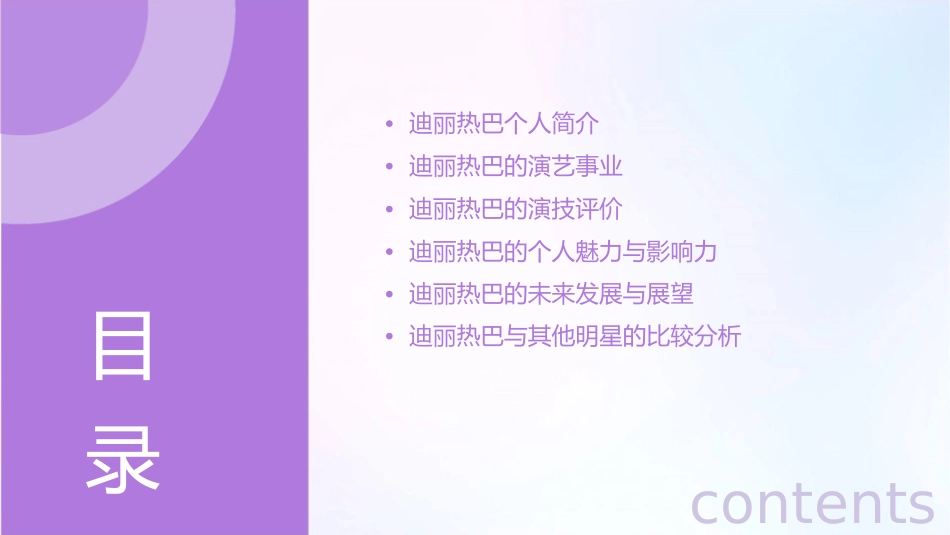 迪丽热巴分析课件_第2页