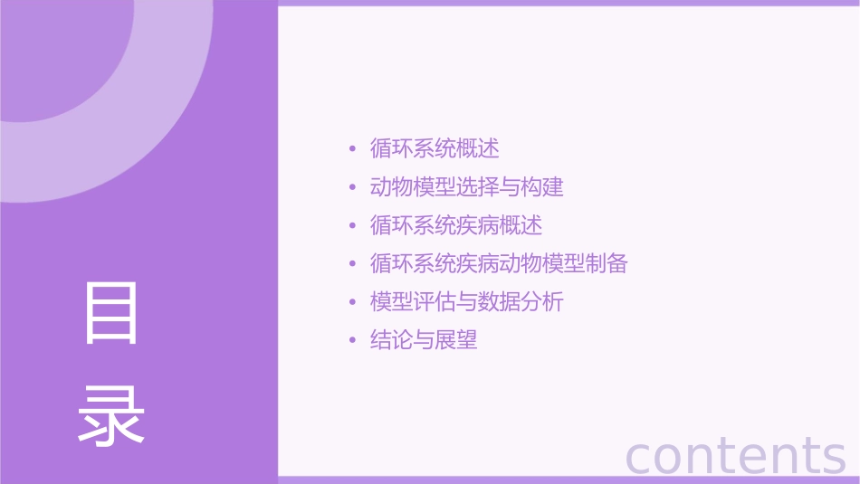 循环系统动物模型一课件_第2页