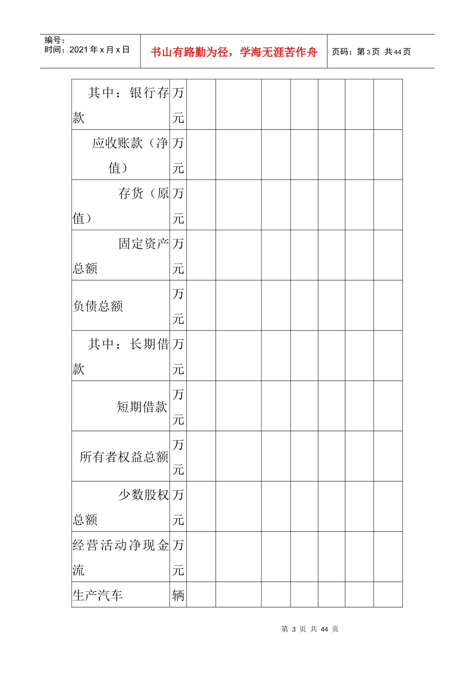 某公司财务综合分析细则_第3页