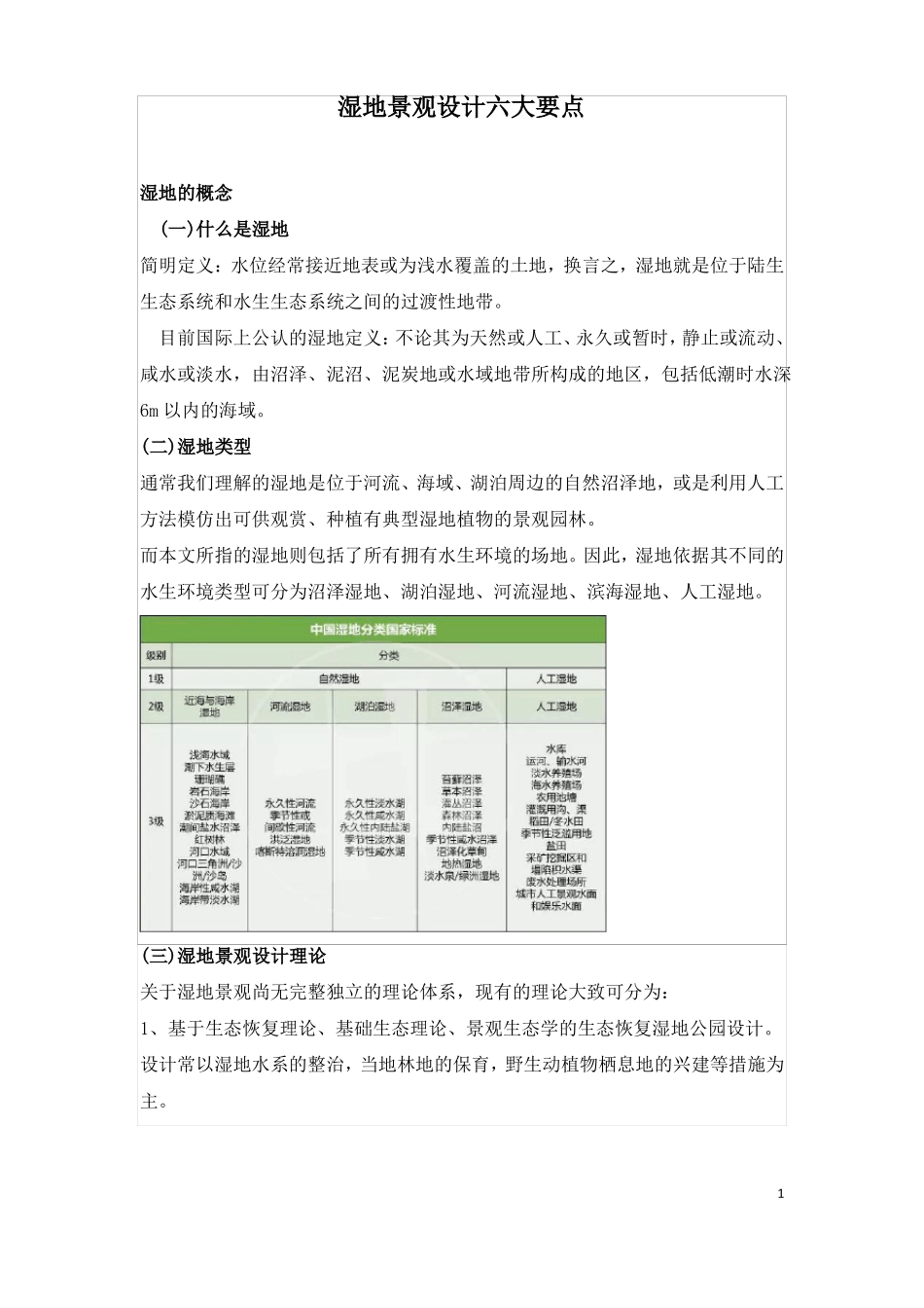 湿地景观设计六大要点_第1页