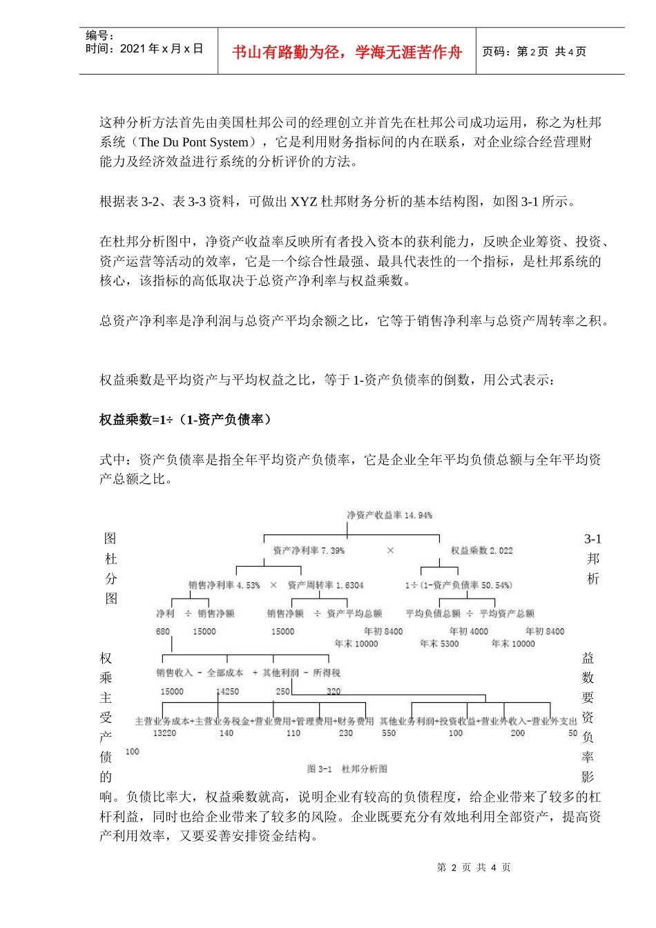 财务分析之·财务综合分析(doc 7)_第2页