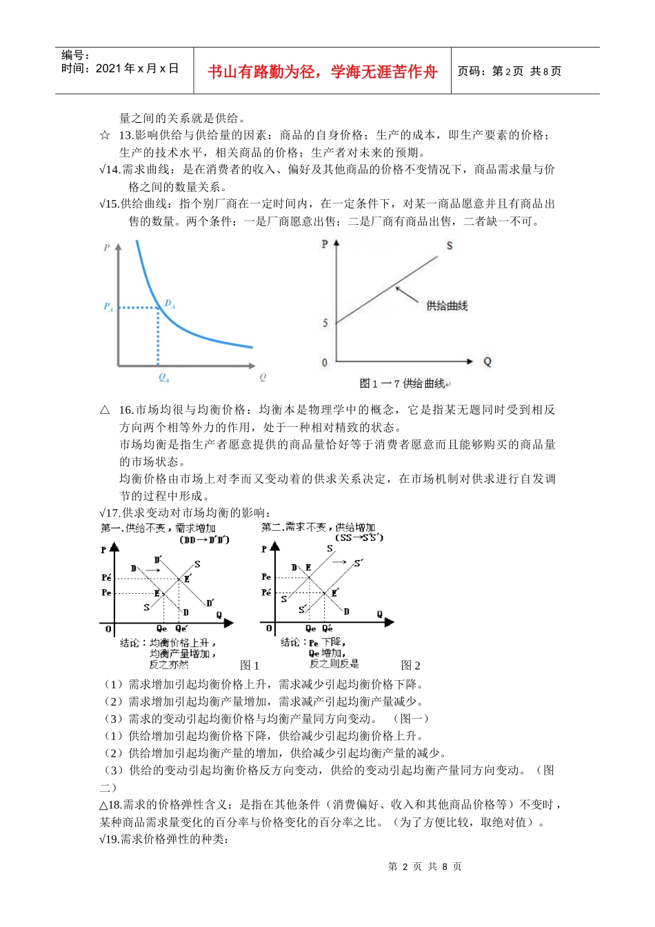 经济学知识重点_第2页