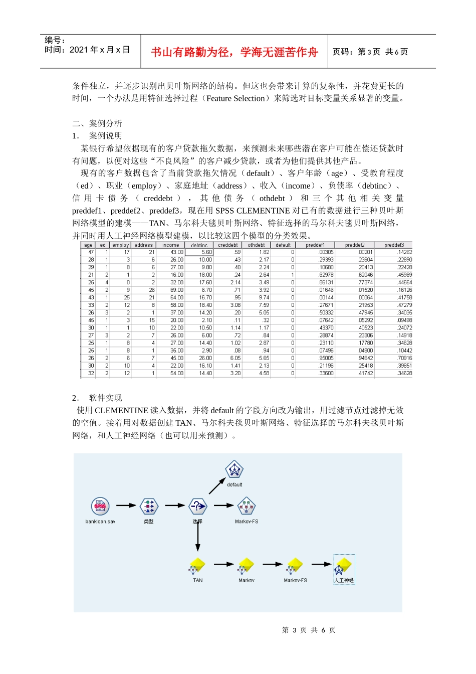 贝叶斯网络预测信用卡欺诈行为_第3页