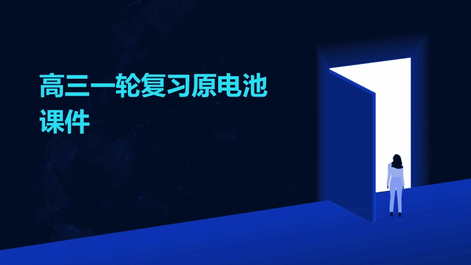 高三一轮复习原电池课件_第1页