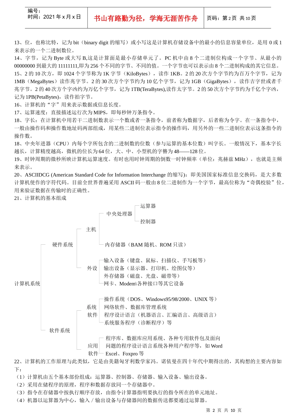 会计电算化知识1_第2页