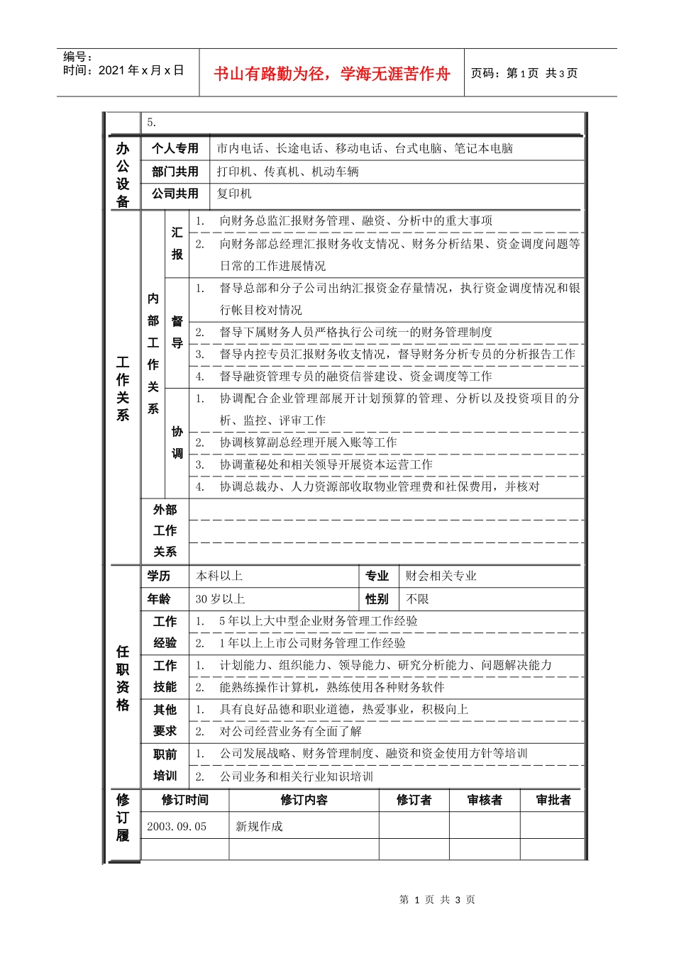 财务部财务管理细则(DOC 21页)3_第2页