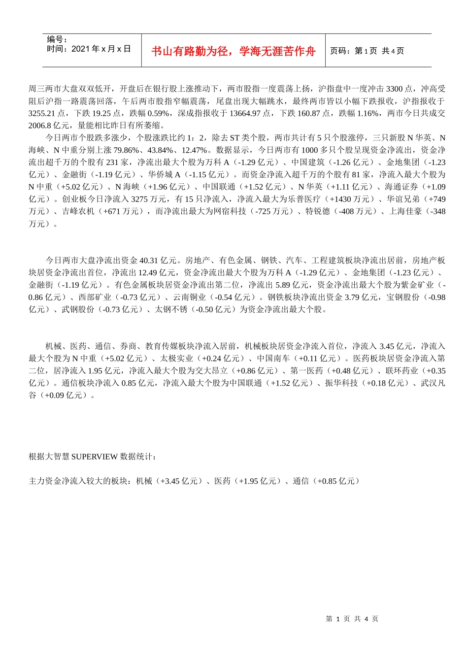 12月16日主力资金路线大曝光_第1页