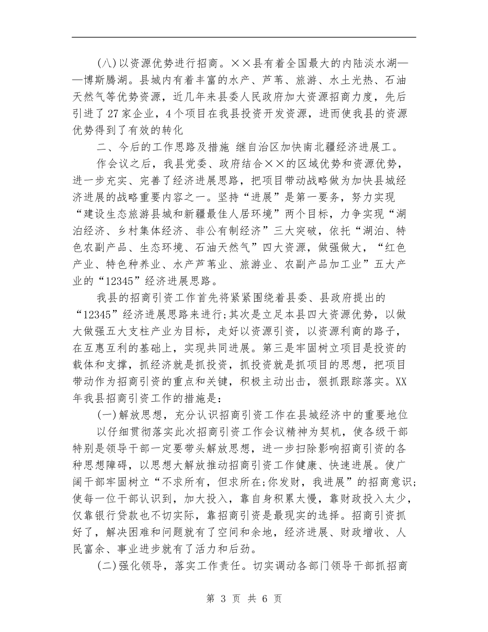 2024年招商引资工作总结_第3页