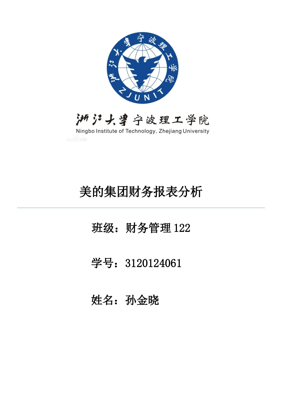 某集团财务报表分析(DOCX 41页)_第1页