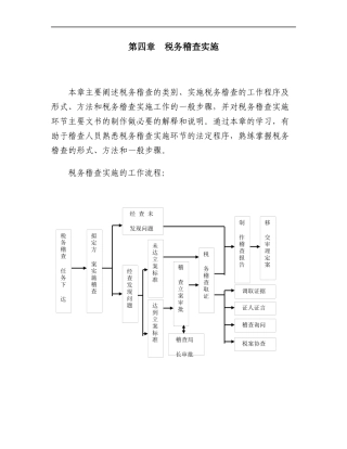 税务稽查管理--税务稽查实施