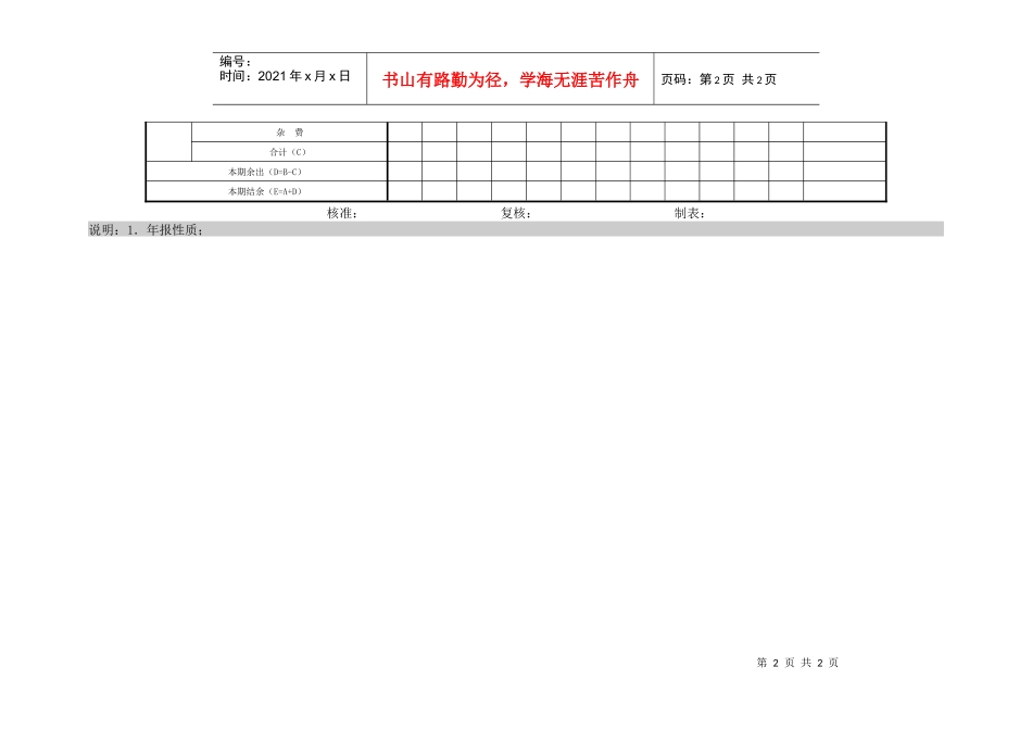 资金来源运用预算表_第2页