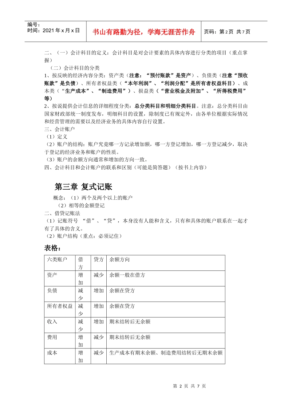 会计学原理培训资料_第2页
