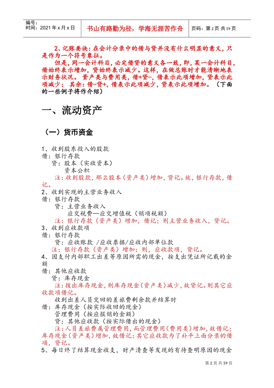 小企业会计分录大全(DOC72页)_第2页