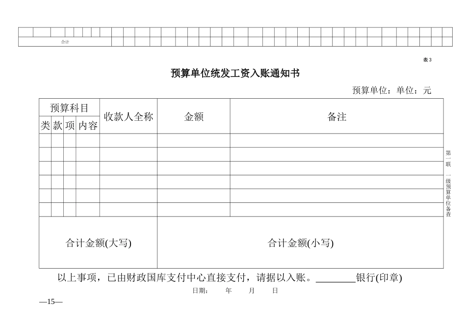 预算单位按季分月用款计划表_第3页