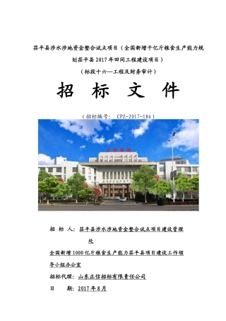 工程及财务审计定稿